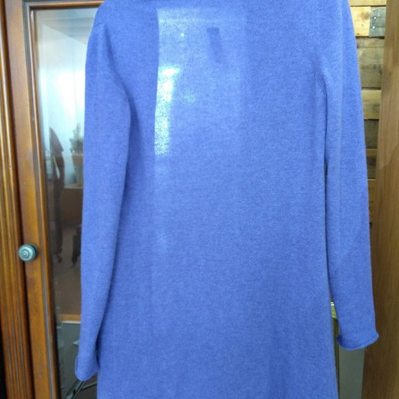 LAMBERTO LOSANI Purple Cashmere Cardigan S - Picture 5 of 6